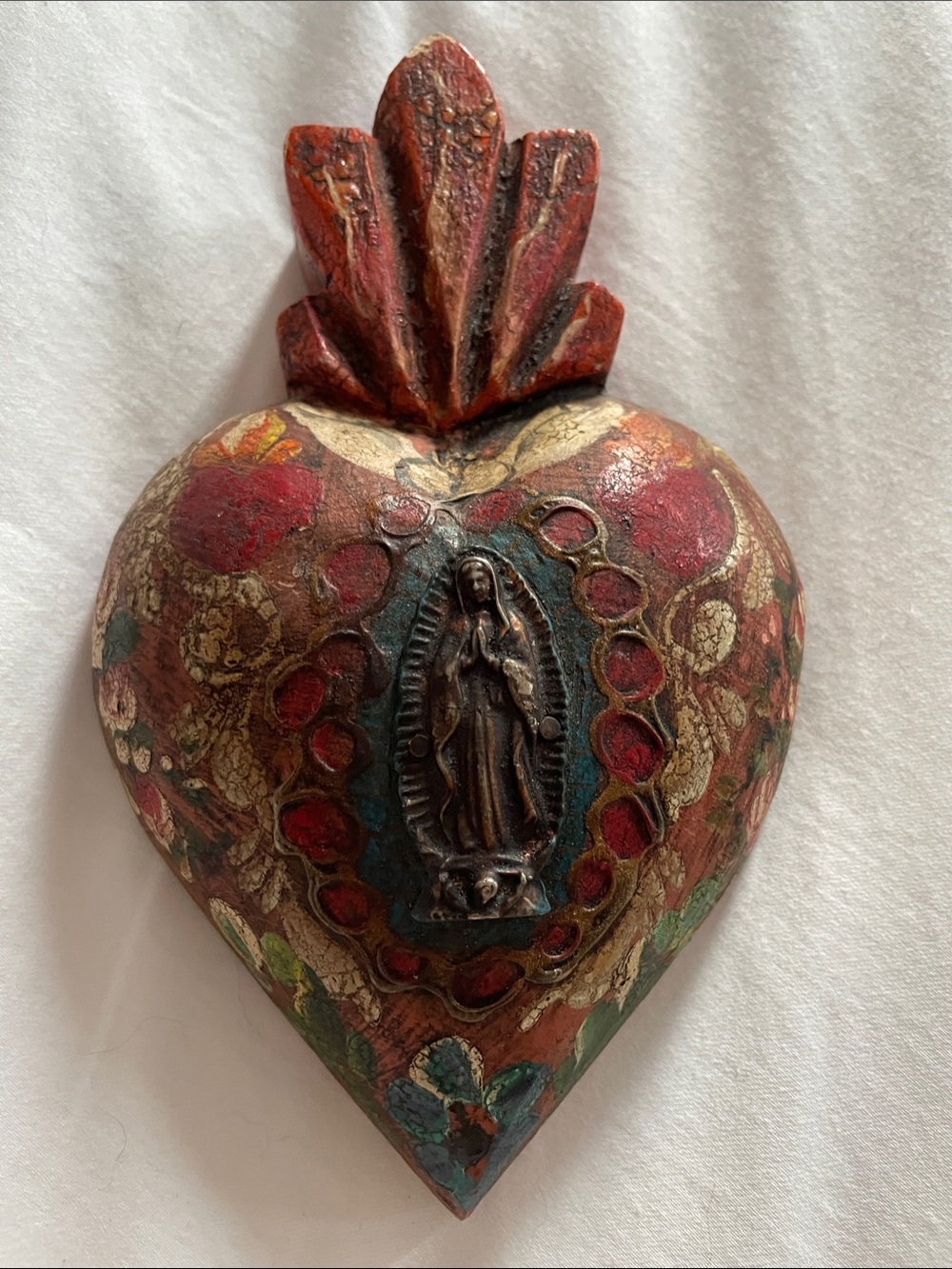 Mexican Sacred Heart  religious art